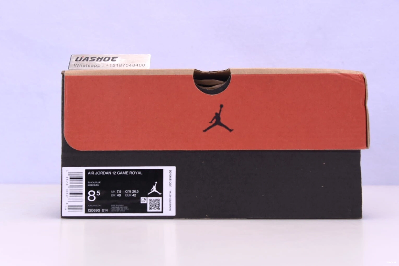 Cheap Game Air 12 Royal 130690-014 Black Jordan 0509